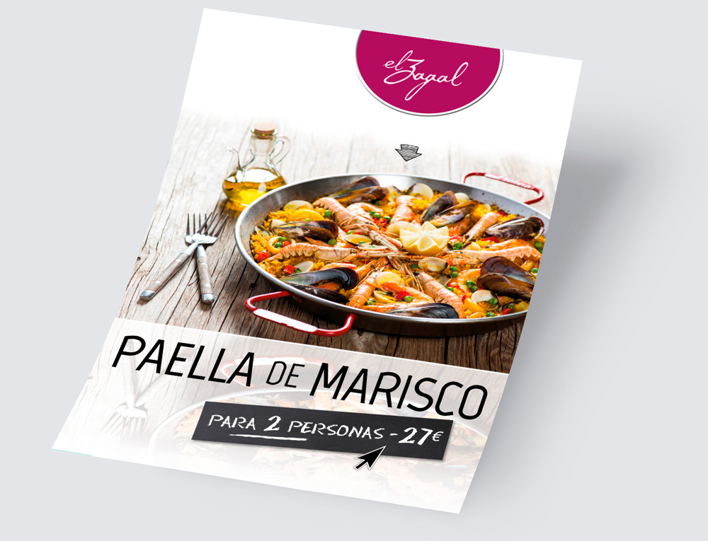 Cartel Paella-1a NEW